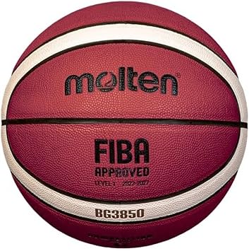 Molten BG3850 Basketball, Orange/Ivory, 6