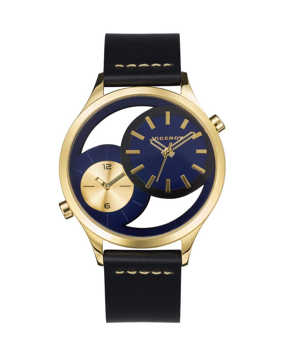 Montre Viceroy Beat 471279-37 homme montre bracelet acier doré quartz - 4