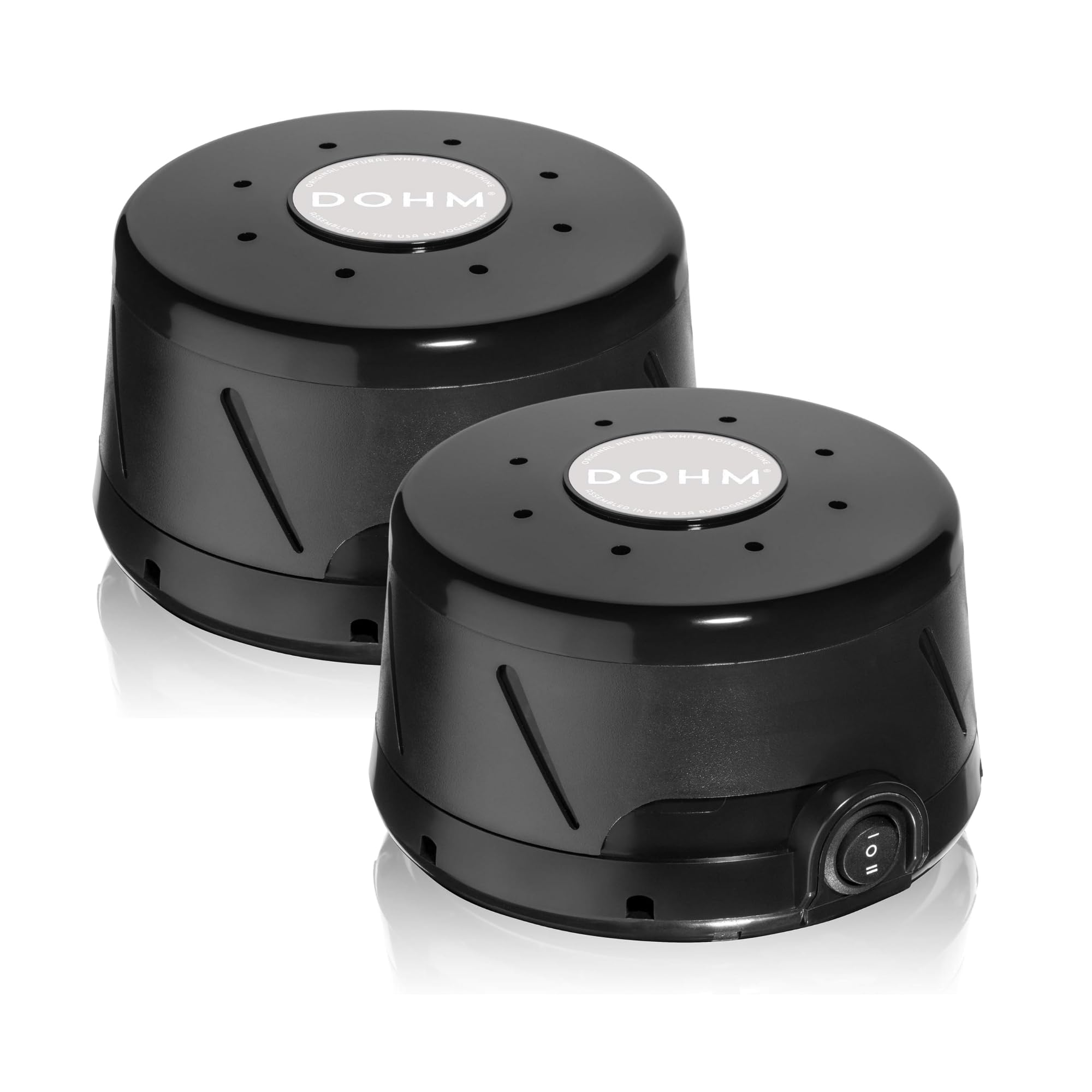 Photo 1 of Yogasleep Dohm Classic 2-Pack Black | The Original White Noise Machine | Soothing Natural Sound from a Real Fan | Noise Cancelling | Sleep Therapy, Office Privacy, Travel