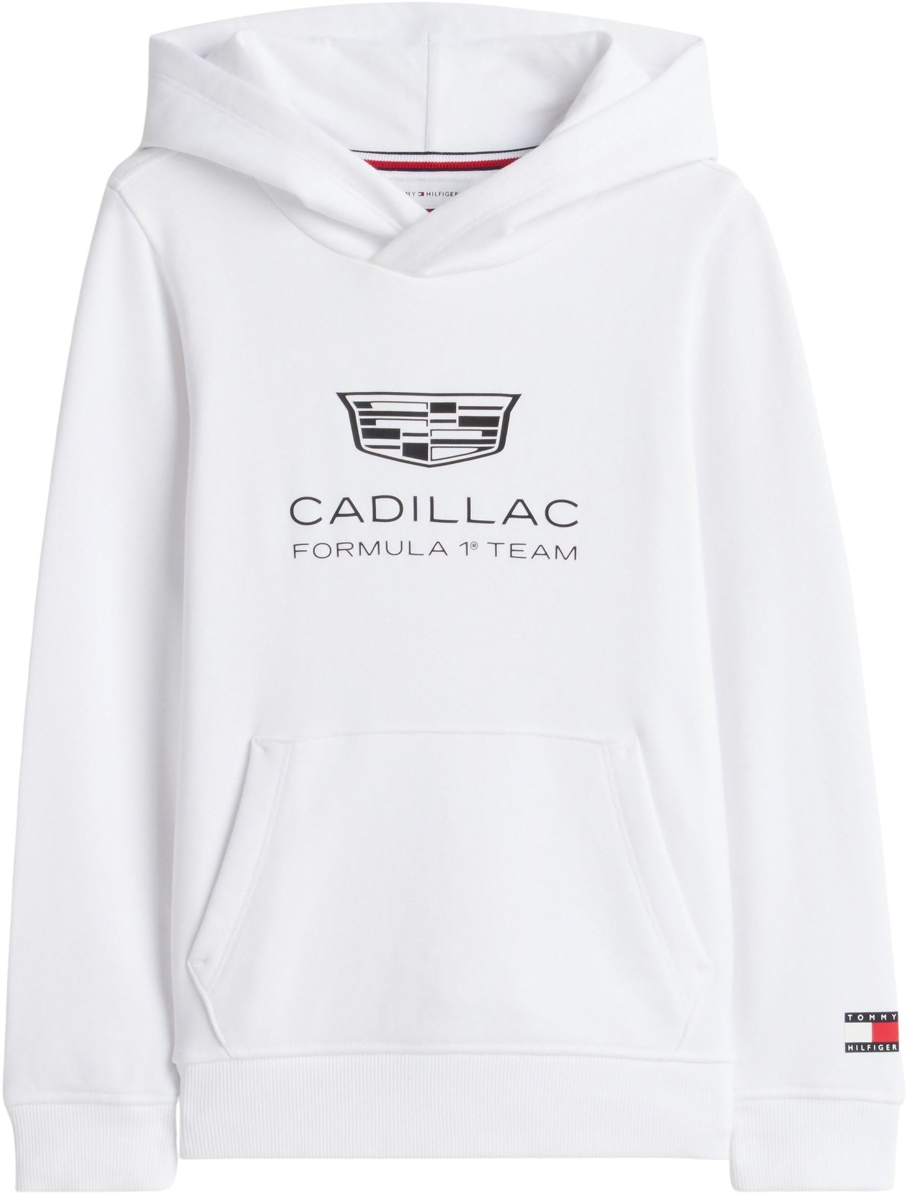 Tommy Hilfiger TH X Cf1 Shield Hoodie Ks0ks00826 Felpa con Cappuccio Unisex - Bambini e Ragazzi (Pacco da 1)