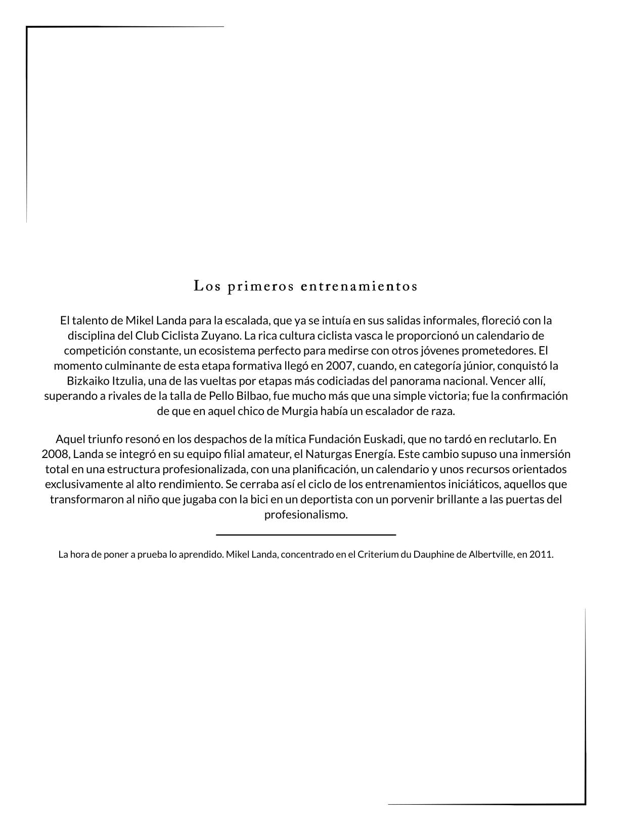 Landismo: Una biografía de Mikel Landa. Edición de tapa dura de alta calidad