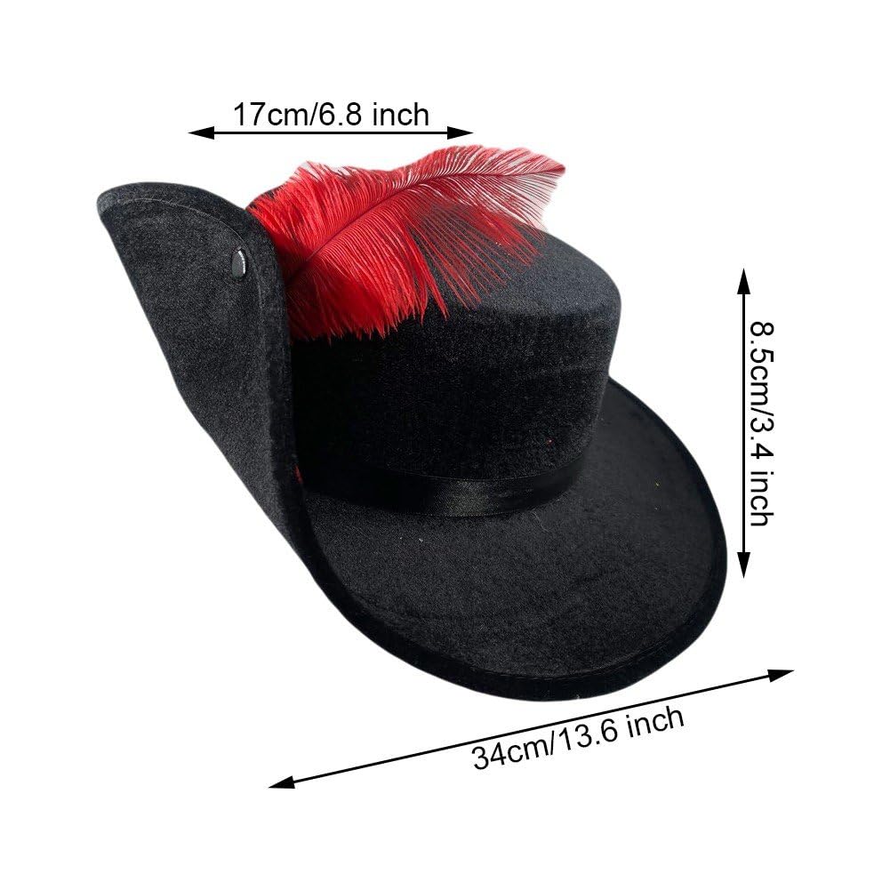 【if you have/Feather Hat】 Hat Feather - White/Black – Brixton Canada