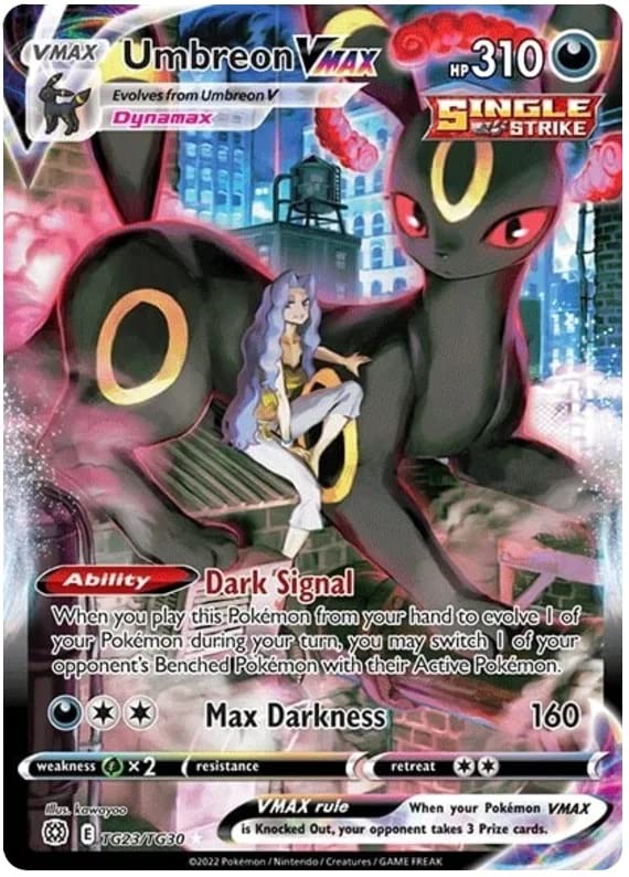 Umbreon VMAX(ブラッキーVMAX) 10/3値下げ Umbreon VMAX - TG23/TG30 - Character Rare - Sword & Shield