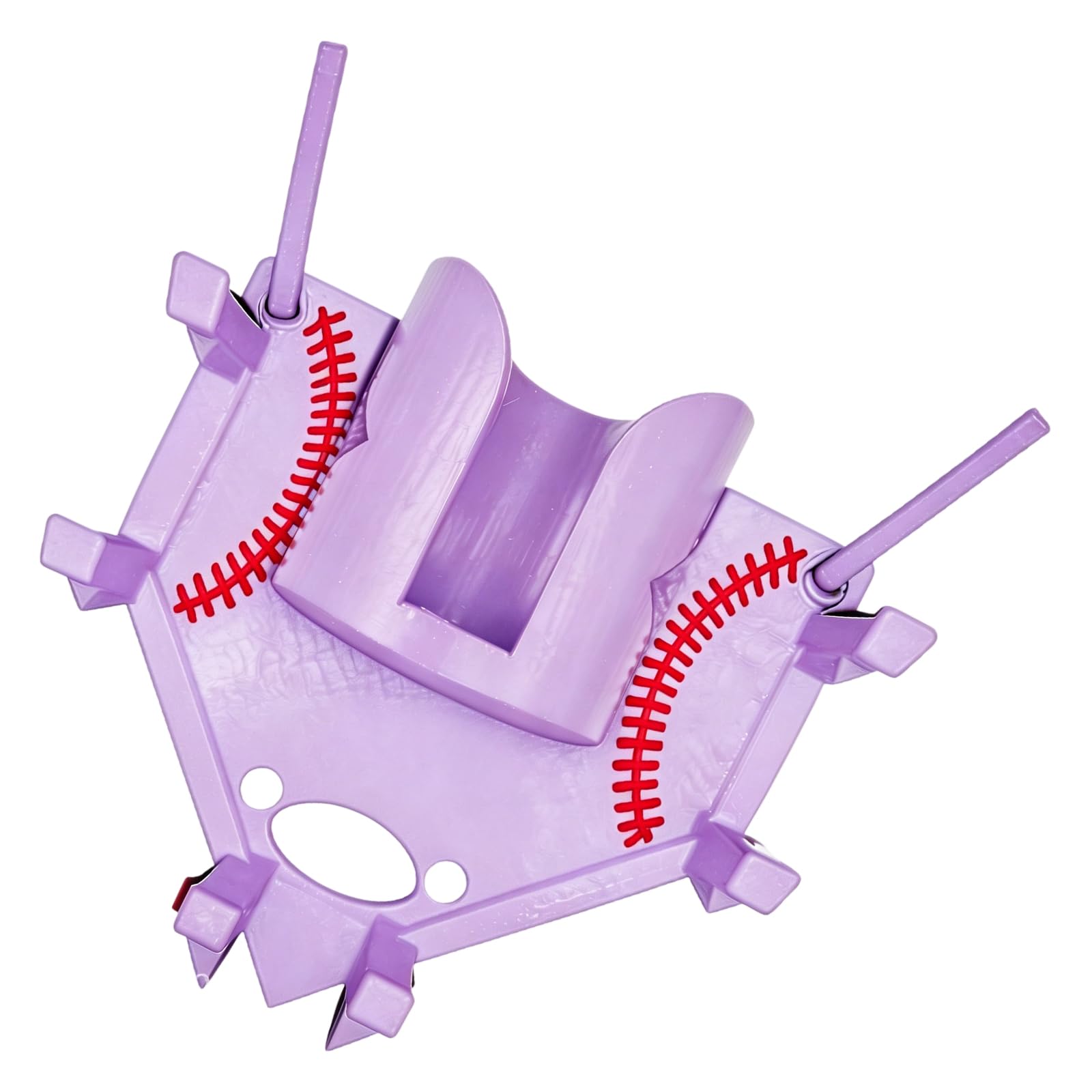 QIAOLIDA Baseball And Softball Dugout Organizers Fence Mounted Hanging Holder For Equipment Storage And Team Efficiency