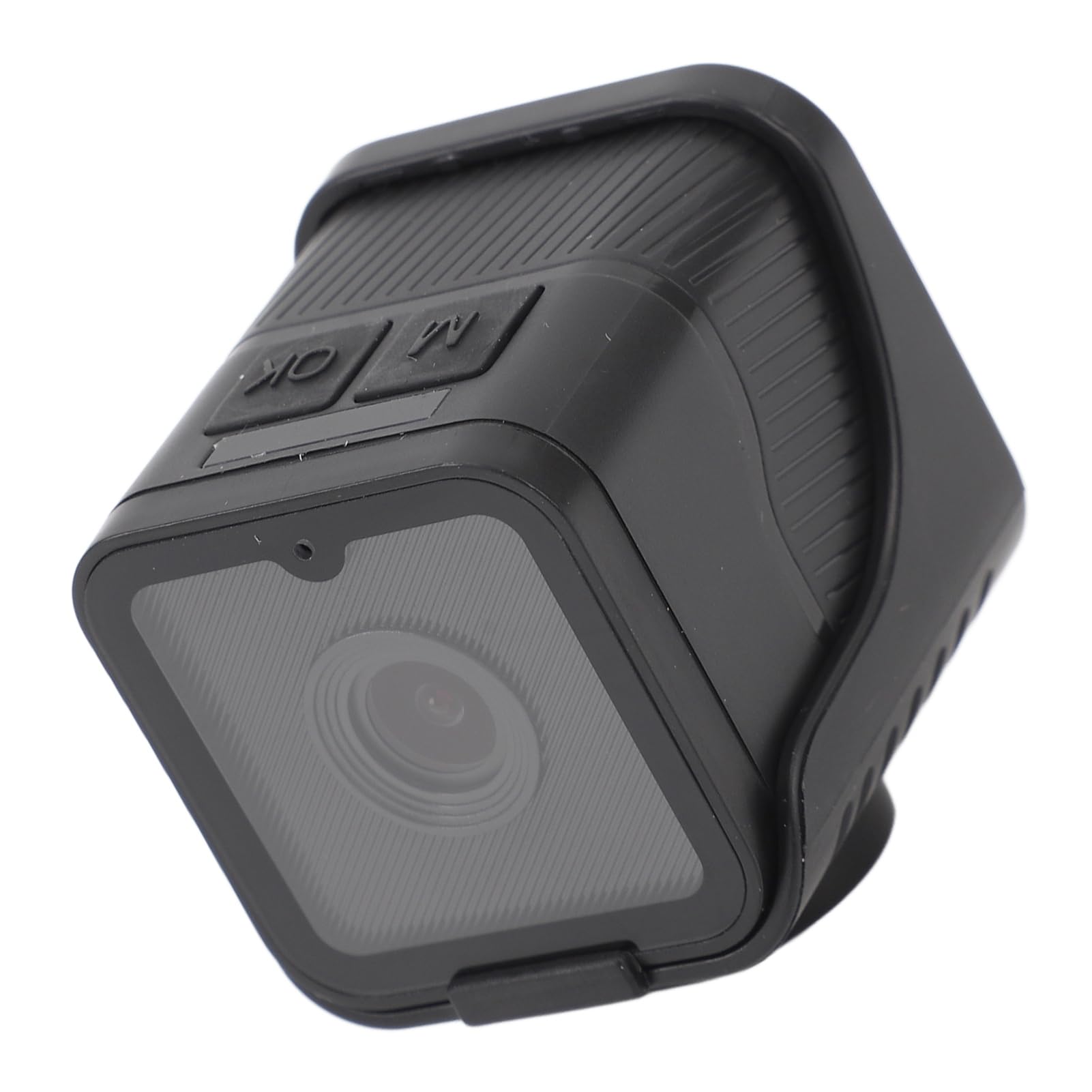 Zestaw do Montażu Kamery na Kierownicy Roweru, Mini Sportowa Kamera Wideo 1080P, Wodoodporna Kamera Rowerowa o Kącie 120°, WiFi, Aplikacja na Telefon, do Kasku Rowerowego na