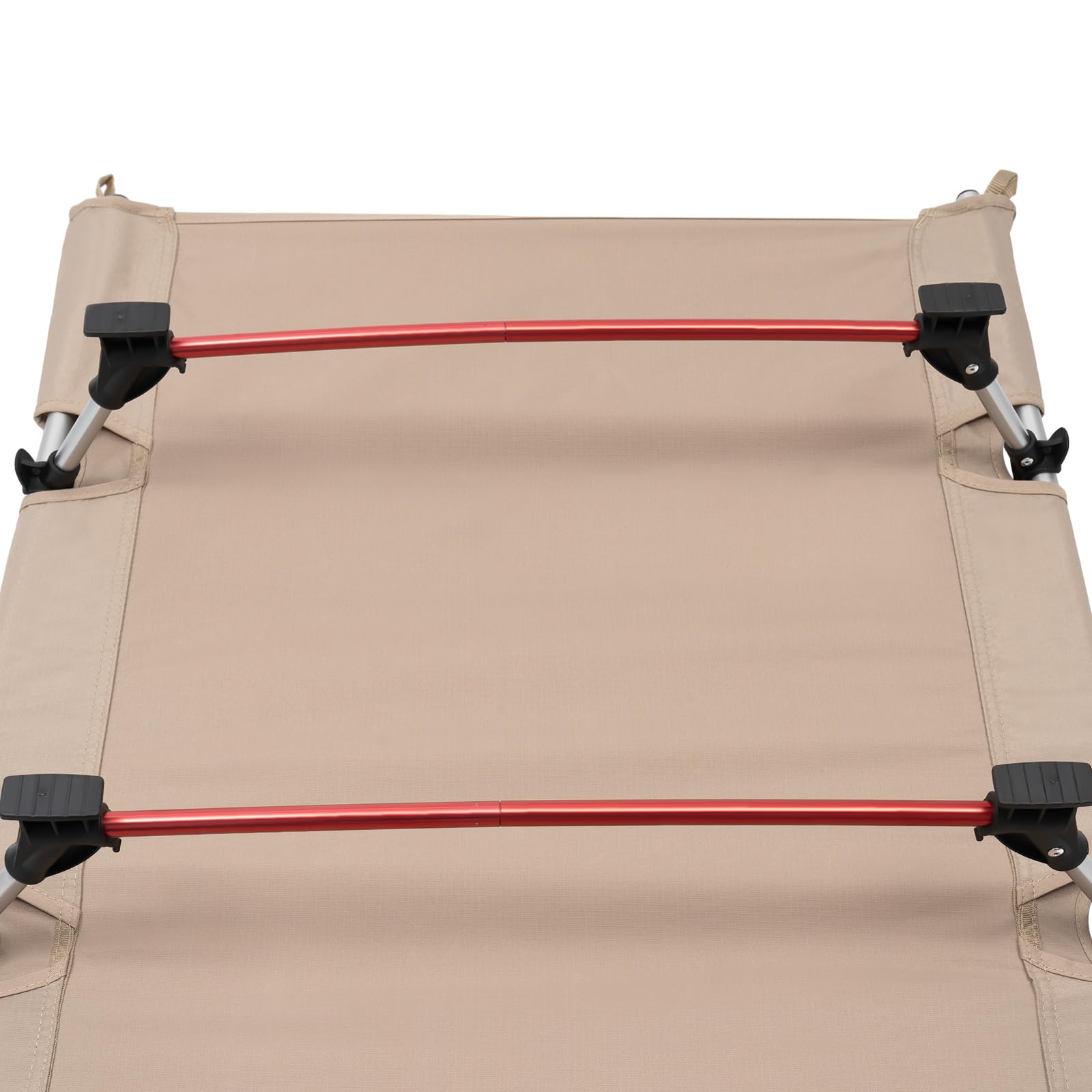 Campingbett Klappbar Camping Cot Bett Feldbett Ultraleichtes Klappbett Tragfähigkeit 150kg einfach zu für Zelten, Outdoor Wanderung, Reisen