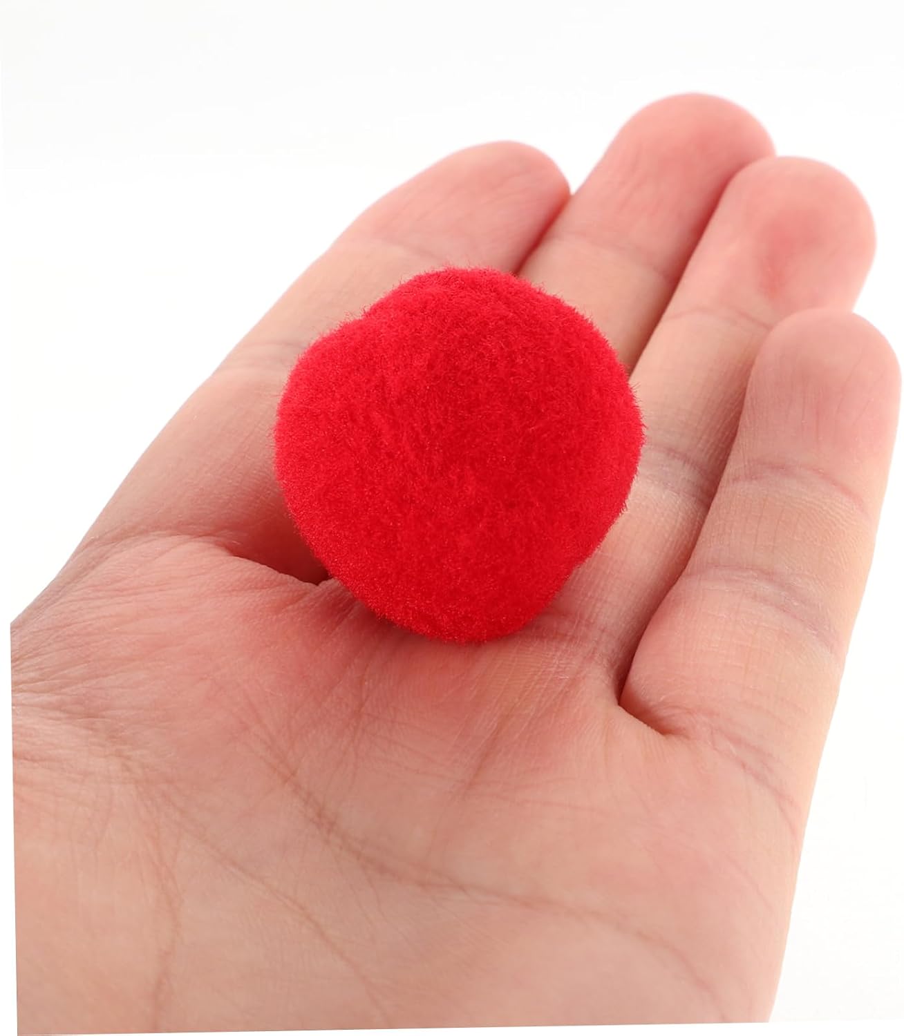 PLAFOPE 500pcs Craft Balls Assorted Soft Pom Poms Craft Kit Handmade Pompom Ornaments Balls for DIY Decorations