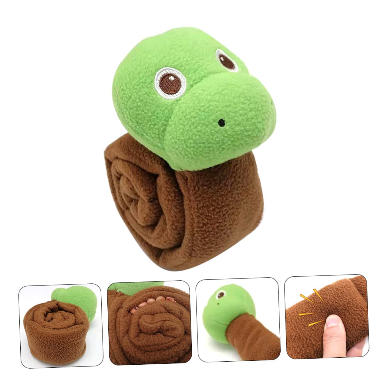 Sosoport 4pièces Jouet Interactif pour Chiot Tapis De Reniflement avec Friandises Cachées pour Chien Jouet Éducatif pour Dentition Et Entraînement