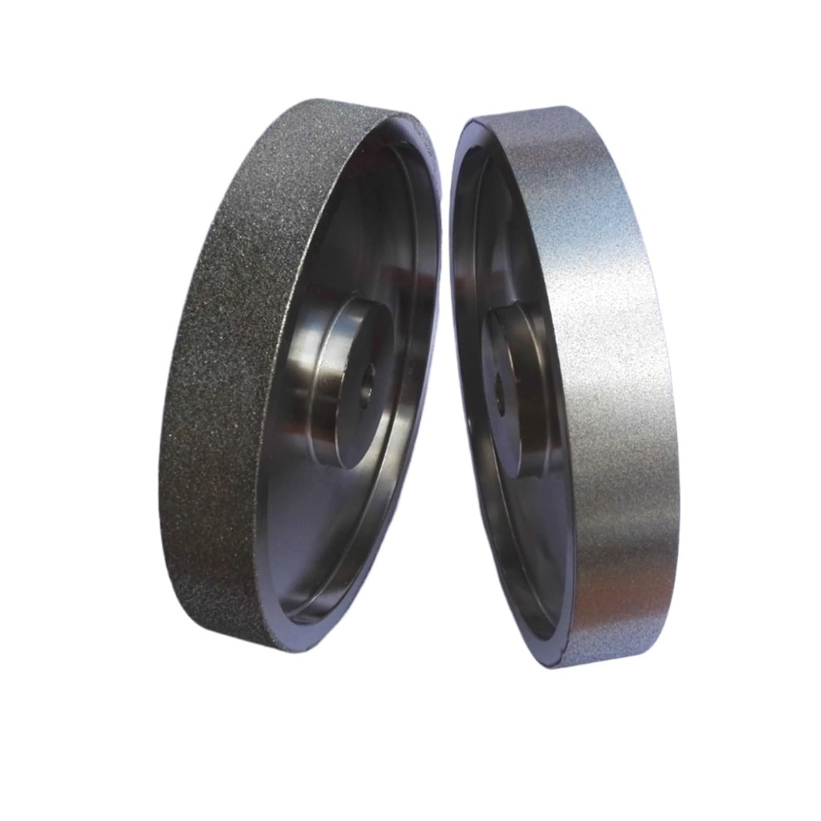 Mola diamantata da 6 pollici 150 mm x 25 x 12,7 mm, grana 80/180/240/600/800/1000, diametro della smerigliatrice a forma piatta for lucidatura di metalli e pietre