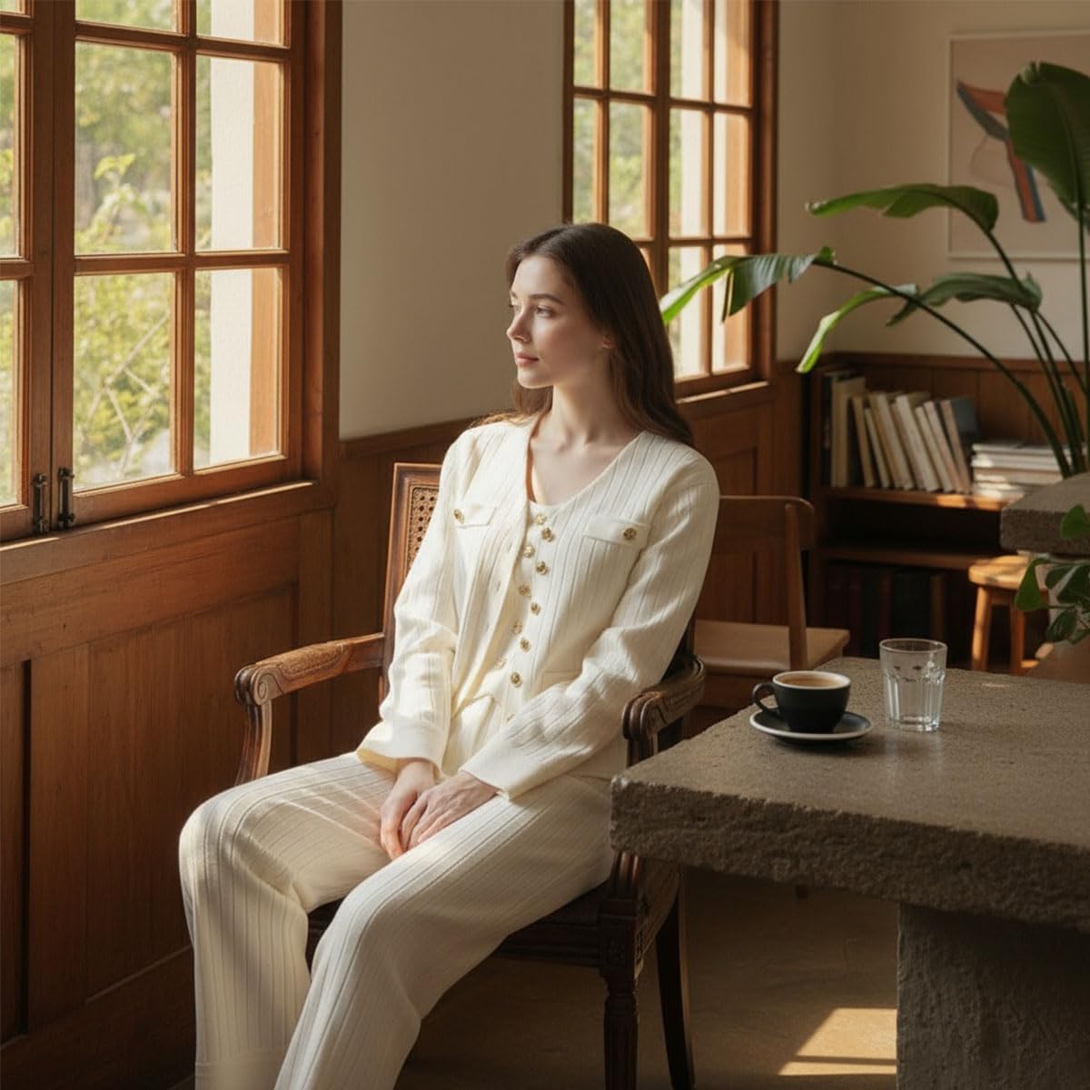 LEO'S VASE New lounge Sets For Women,3 Piece Matching Sets Women Clothing - Image 8