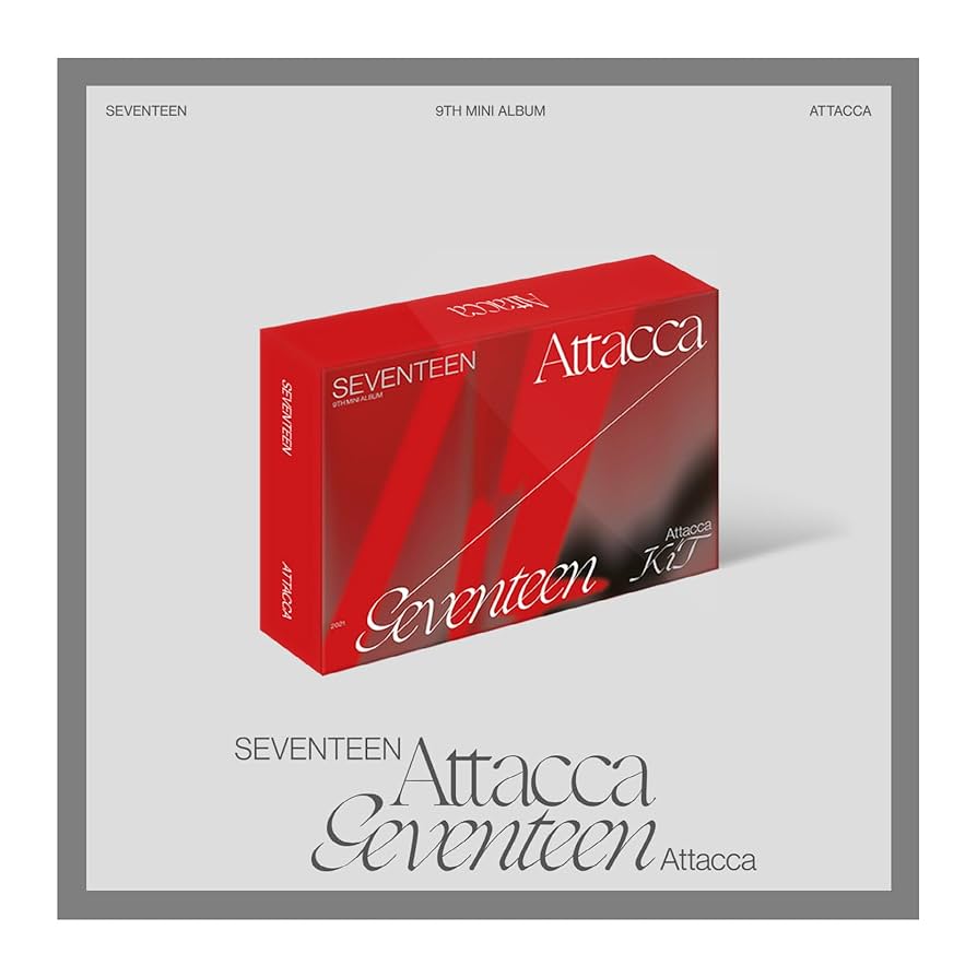 seventeen ウジ attacca SEVENTEEN 9TH MINI ALBUM - ATTACCA (CARAT VER.) – SubK Shop