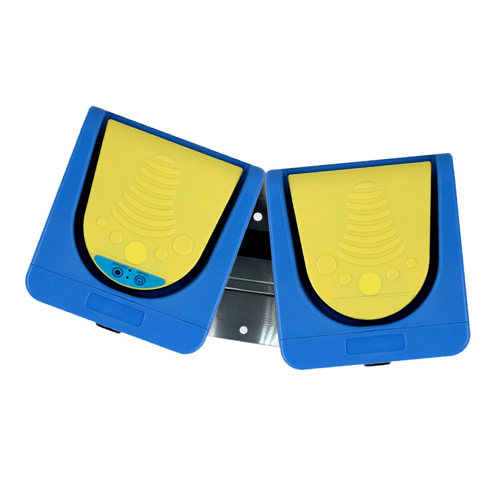 Conmutación de Pie de 2 Pedales, Controlador de Atajos de Teclado Programable, Conexión USB Inalámbrica 2.4G, Llave Mecánica, para Juegos, Trabajo y Control Industrial