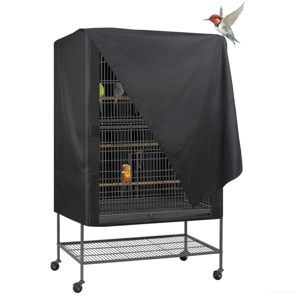 Copertura Per Gabbia Uccelli ZONADAH - Impermeabile, Anti-UV, 104x69x122cm, Per Pappagalli E Ara