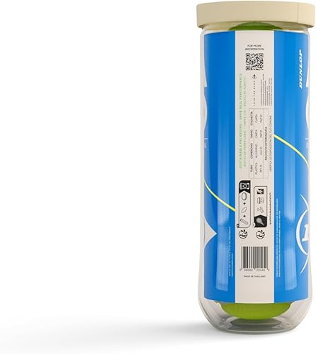 Miniatura 3 de Dunlop - Pelota de tenis abierta australiana, para arena, cancha dura y césped