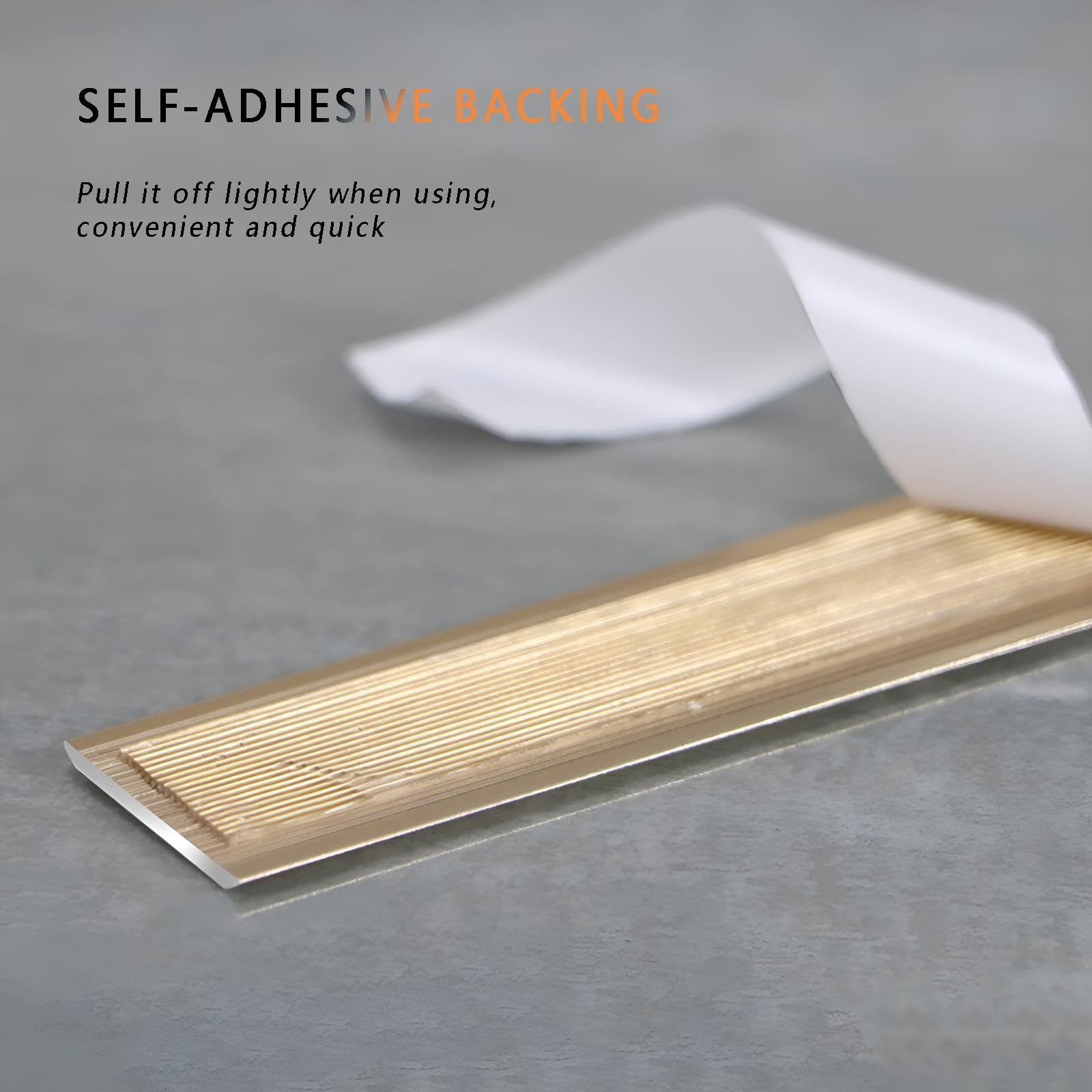 Tira De Transición Laminada De 3*90cm De Aleación De Aluminio, Rodapiés Robustos Para Transiciones Perfectas En Suelos, Perfil De Transición De Alta Calidad Para Interiores Y Exteriores(Rose g