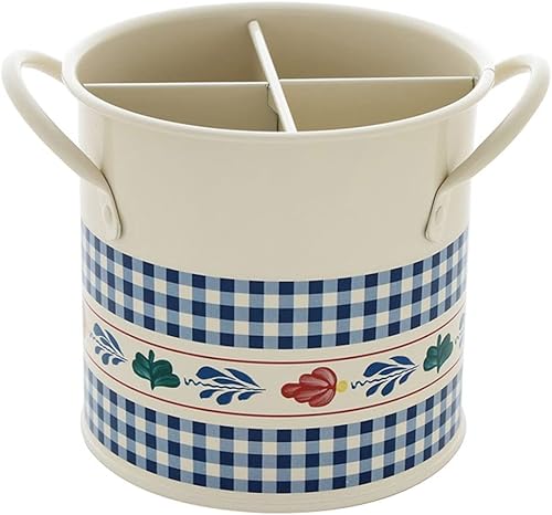 AIVERC Kitchen Tableware Rack Pastoral Spoon Fork Pot Holder Box Kitchen Gadgets for Cooking Tools Utensil Container Storage Bins Chopsticks Rack