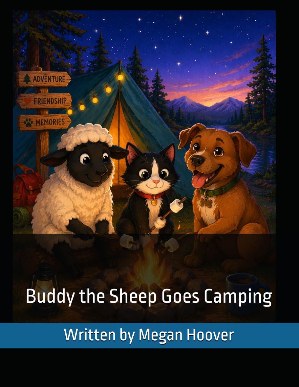Buddy the Sheep Goes Camping