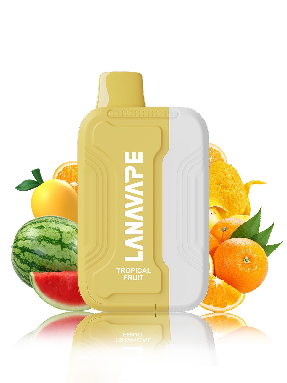 電子タバコ シーシャ Vape 本体 15000回吸引可能 大容量 使い捨て ニコチン タール無し ニコチンなし タールなし 持ち運び 水蒸気たばこ 爆煙ベイプ タバコの代わり Type-C充電可能 カートリッジ交換可能 (トロピカルフルーツ)