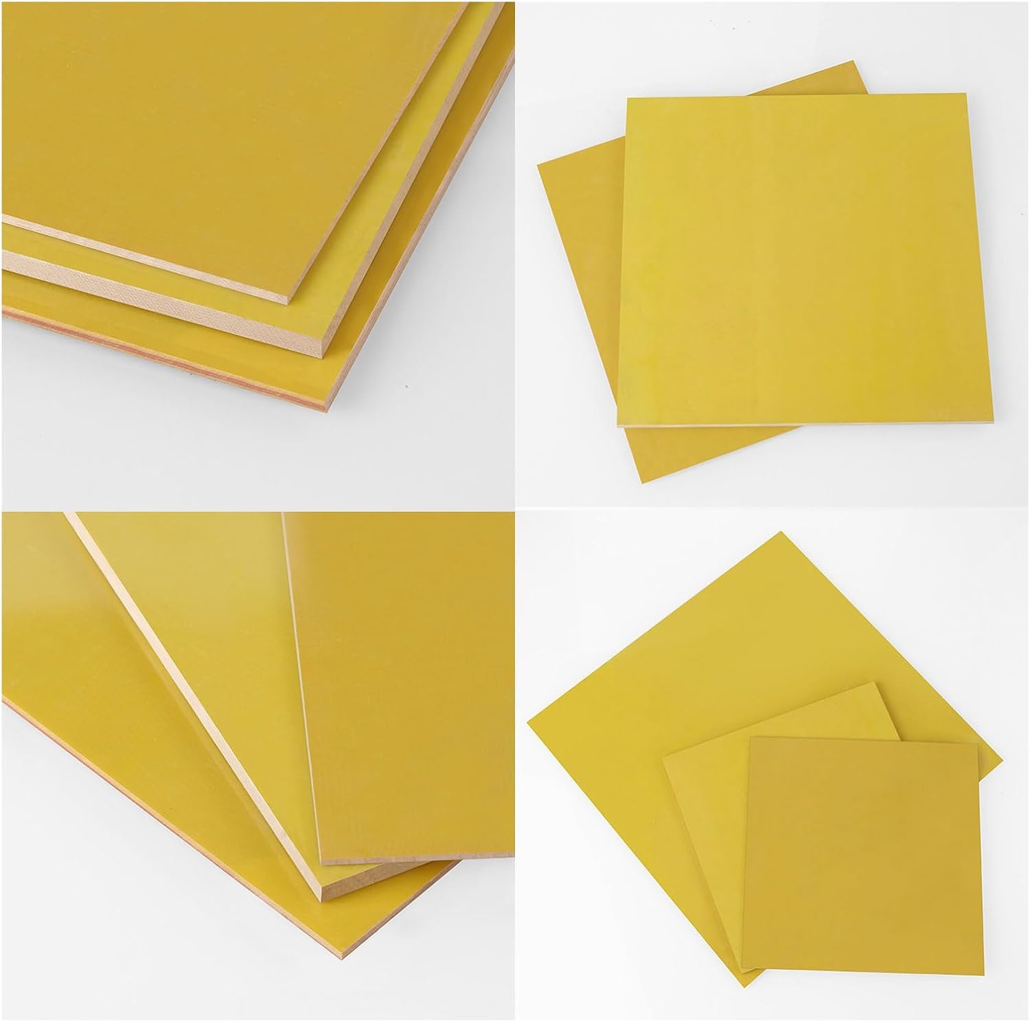 10er-Packung mit 3240 Epoxidharz-Leiterplatten-Glasfaserplatten, 50 × 50 mm(50 * 50 * 8mm)
