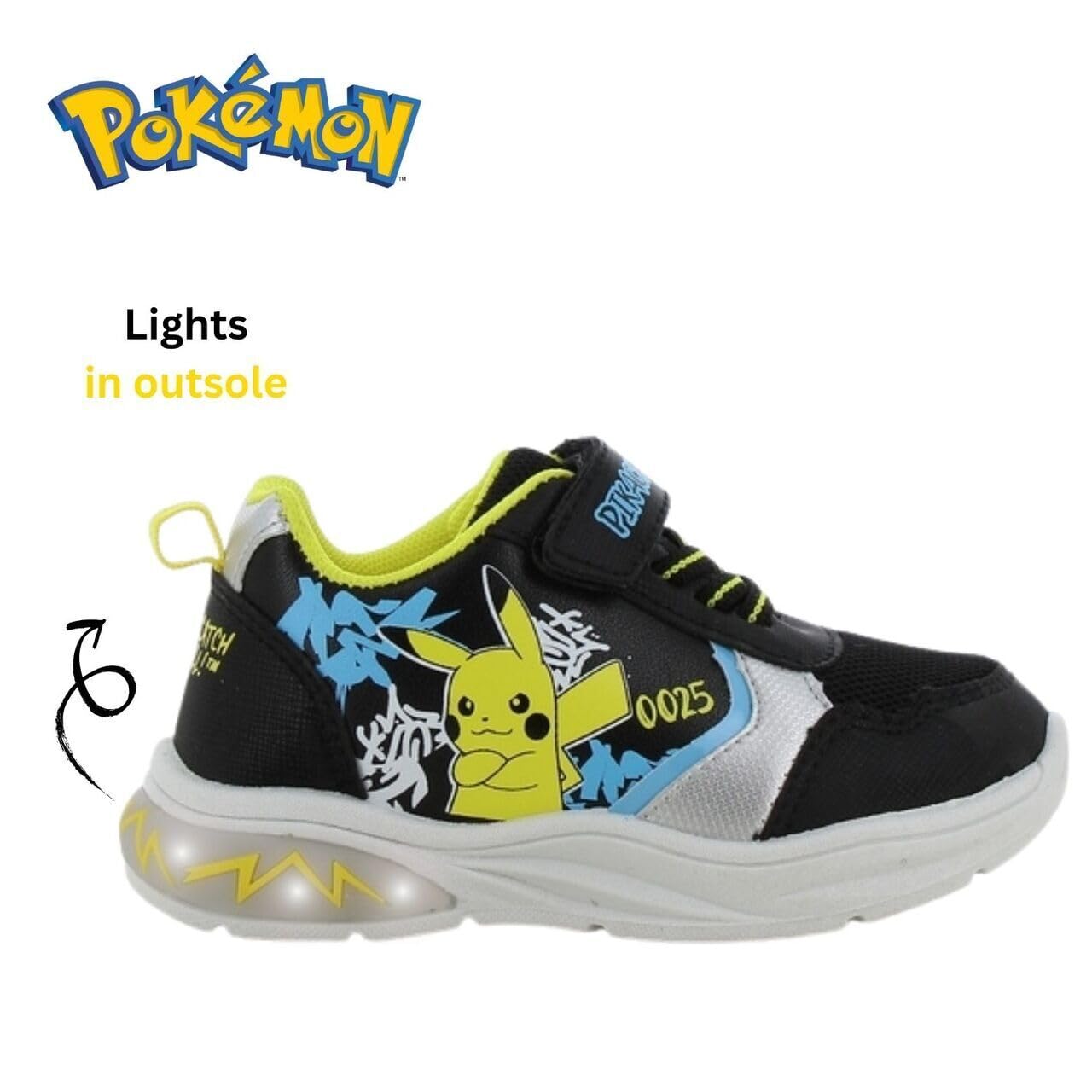 Leomil Pokémon Zapatillas Niño Deportivas | Zapatos para niños, Ligeros y cómodos, Ideal para la escuela y el tiempo libre, Pokémon 30 Years, Regalo para Niños