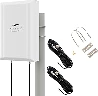 KASER 4G LTE 5G Kültéri MIMO Antenna 12dBi Erősítés TS9 Adapter 10m Kábellel 1