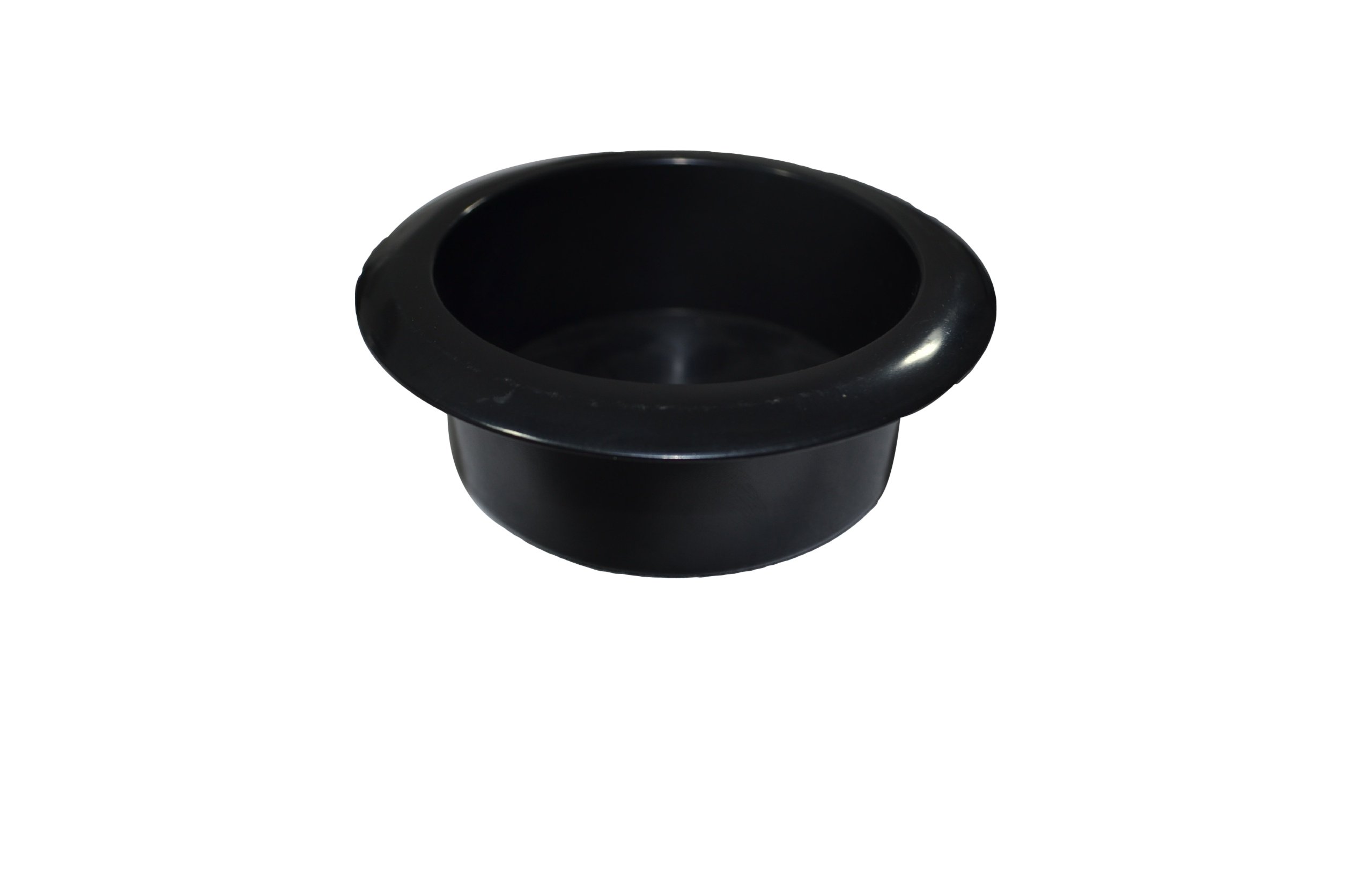 FR Universal Replacement Black Plastic Cup Holder, 3 1/2