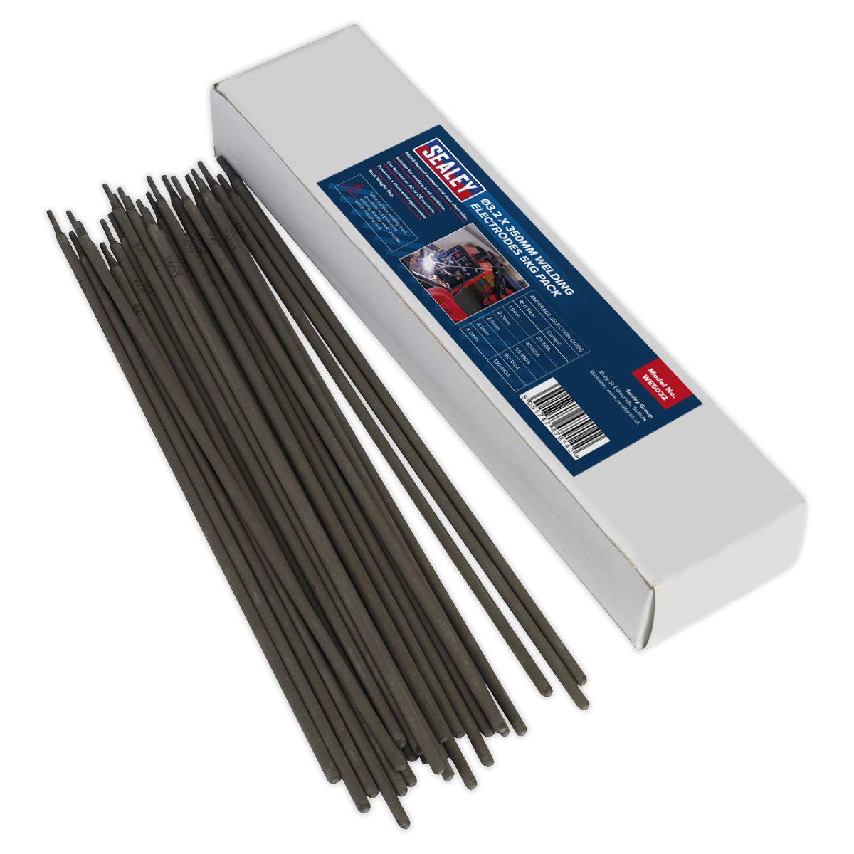 Sealey WE5032 Ø3.2 x 350mm Welding Electrodes 5kg Pack