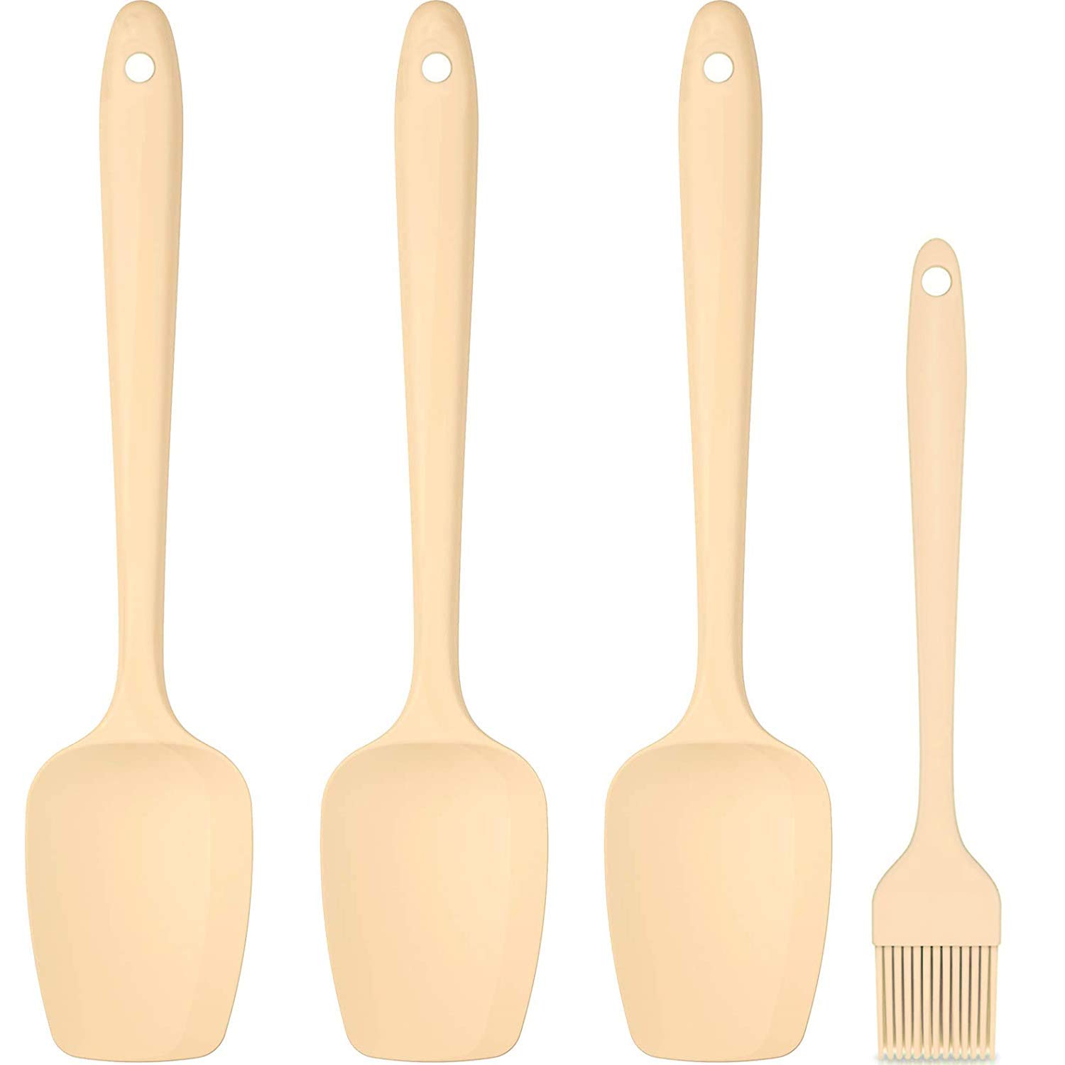 Set 4 Spatole Silicone - Per Cucina E Pasticceria Resistente Al Calore