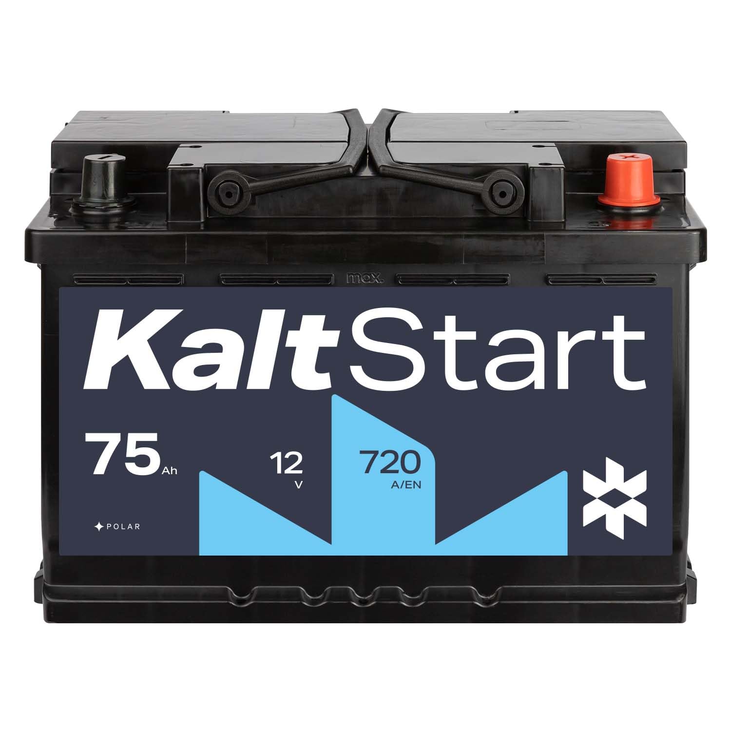 KaltStart BATTERIEN Autobatterie 12V 75Ah 720A/EN bis zu 3x längere Haltbarkeit ersetzt 65Ah 70Ah 72Ah 74Ah