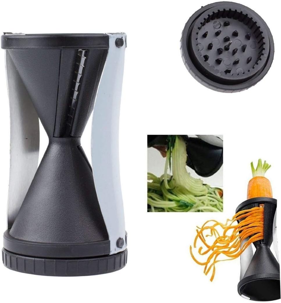 Vegetable Spiral Slicer Cutter Spirelli Kitchen Tool Spiralizer Twister Grater