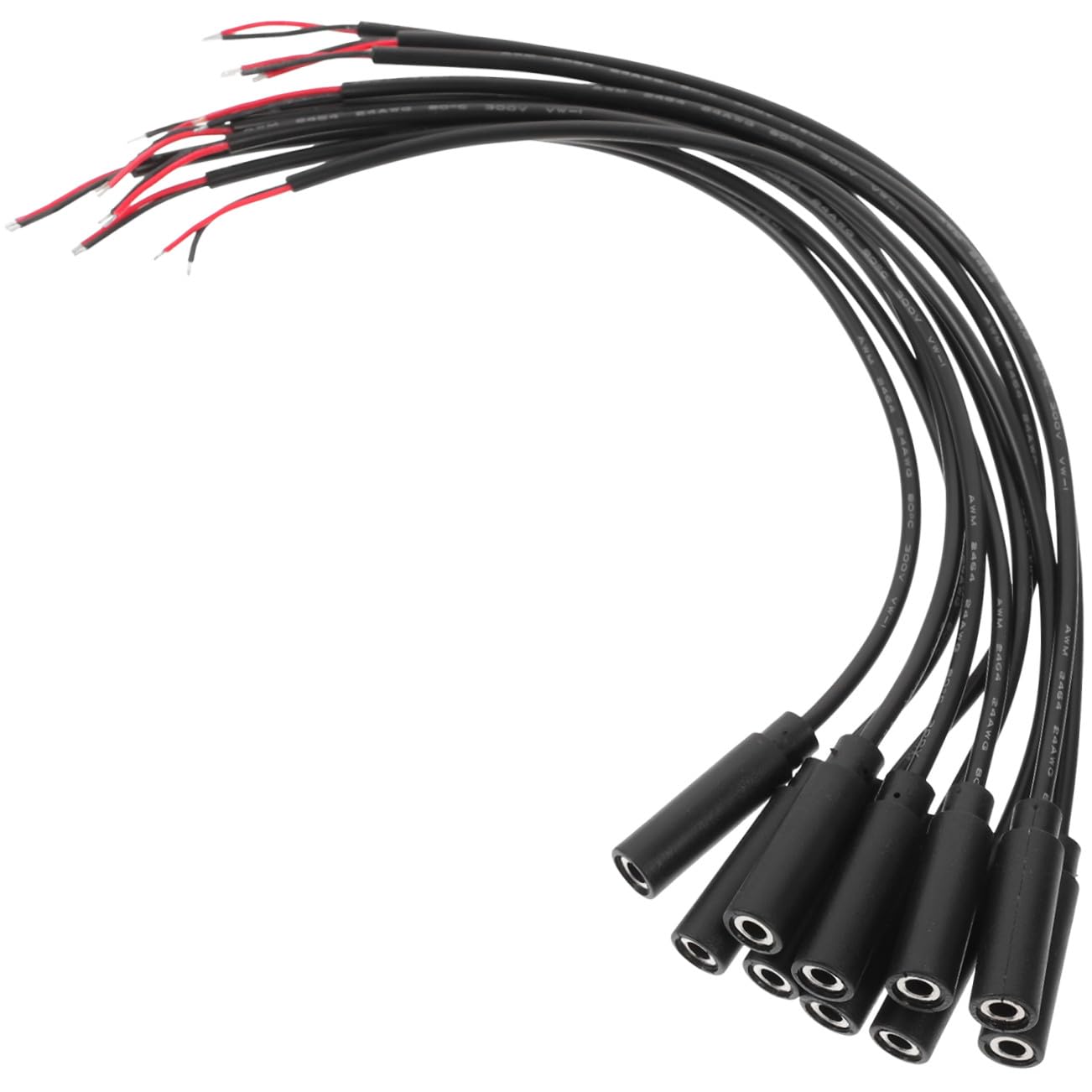 Hemobllo Cavo Di Ricambio Da 30 Pezzi Con Jack Audio Femmina Da 3 5 Mm A Filo Per Cuffie Danneggiate Facile Da Riparare Per Telefono E Mp3.