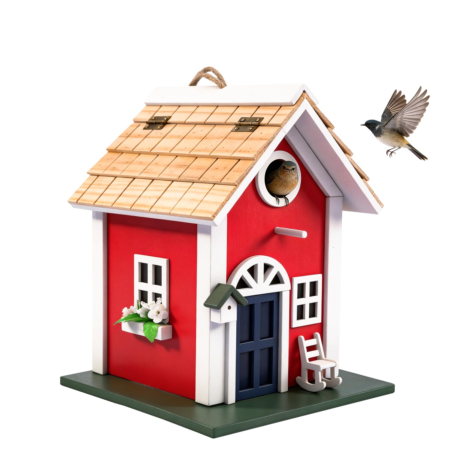 MEWANG Colorful Bird House Condo