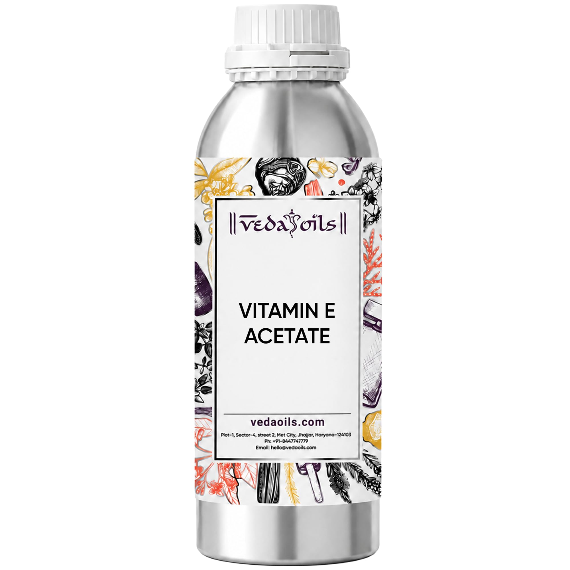 VedaOils Vitamin E Oil 100ml | 100% Pure Vitamin E Oil for Face, Hair, Skin & Body | Vitamin E Hair Oil for Hair Growth & Skin Care-image-23