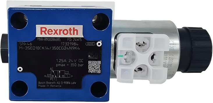 Rexroth Solenoid Valve M-3SED10CK14/350CG24N9K4 Hydraulic Lifting Directional Valve R900086685