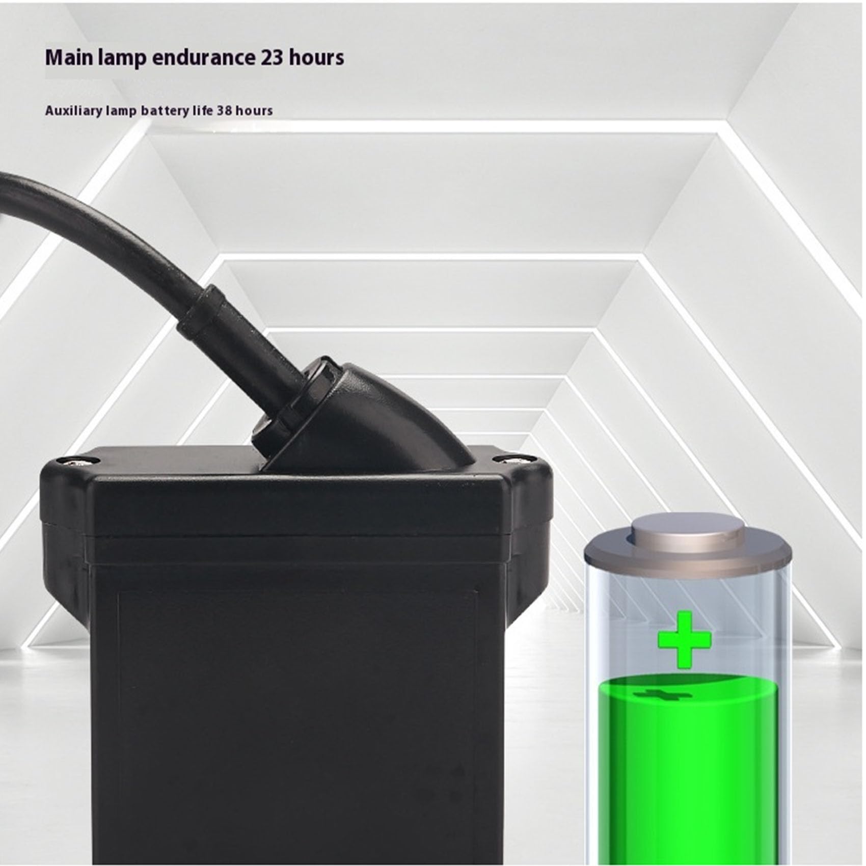 Linterna LED recargable impermeable a prueba de explosiones para minería de carbón subterráneo