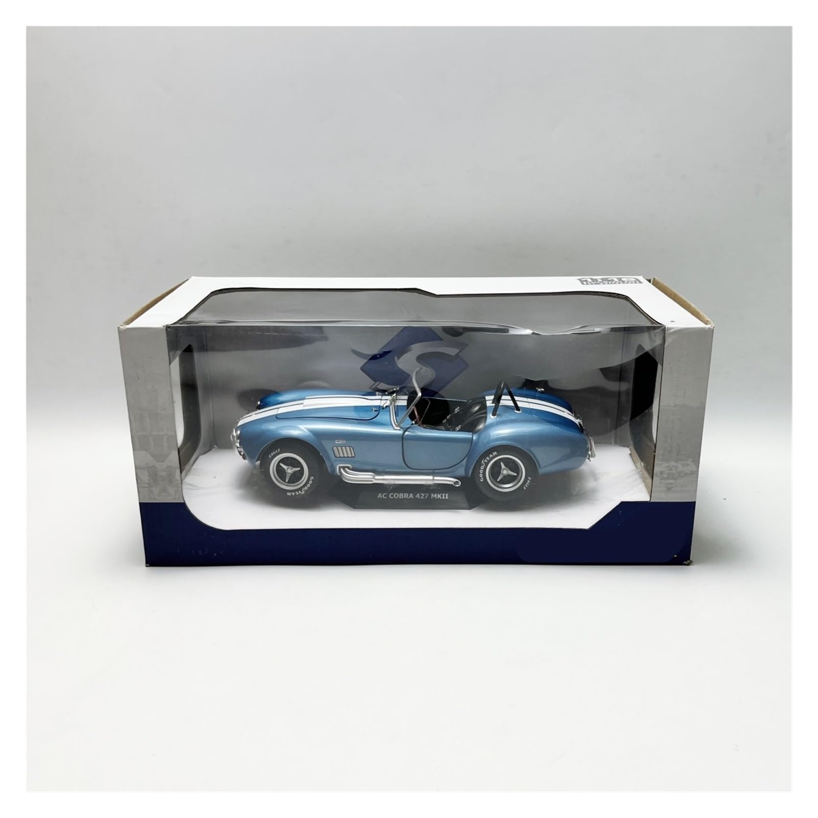 Auto Classica In Lega 1/18 Per Shelby AC COBRA 427 Ornamenti Metallici Statici In Lega Per Modelli Auto Per Appassionati Giocattoli Decorativi Decorativi Da Collezione