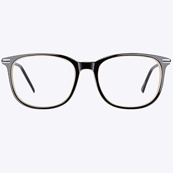 GQUEEN Fashion Fake Non-prescription Glasses Clear Lens Nerd Plain Frame