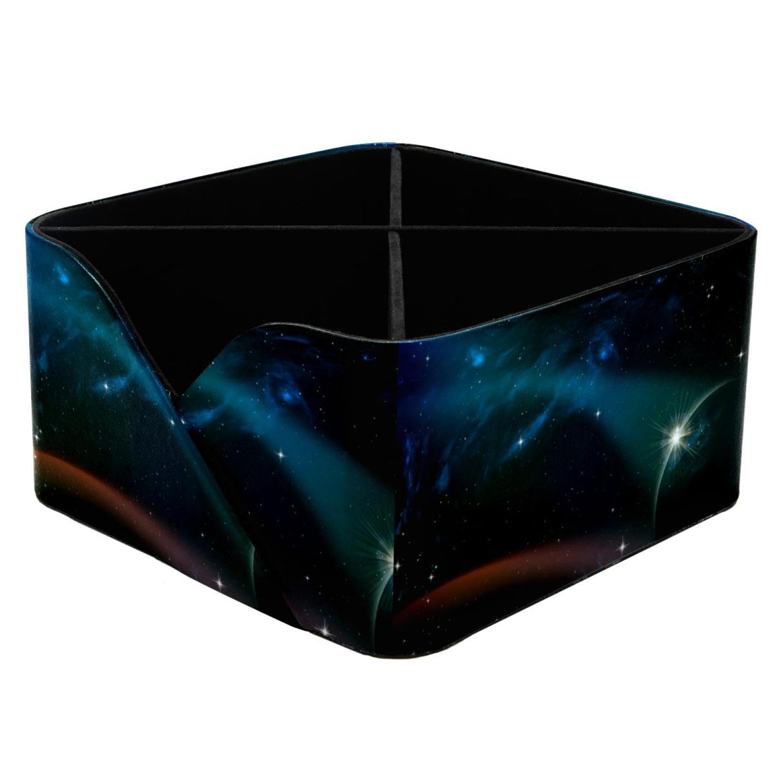 Organiseur de bureau avec 4 compartiments et design géométrique Space Diamand