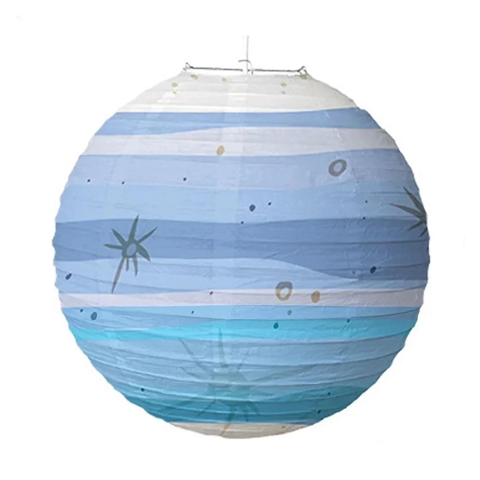 Paper Lantern Eight Planets Foldable Birthday Paper Ball Lampion Hanging Galaxy Lanterns Space Theme Party Decor Lantern(Mercury)