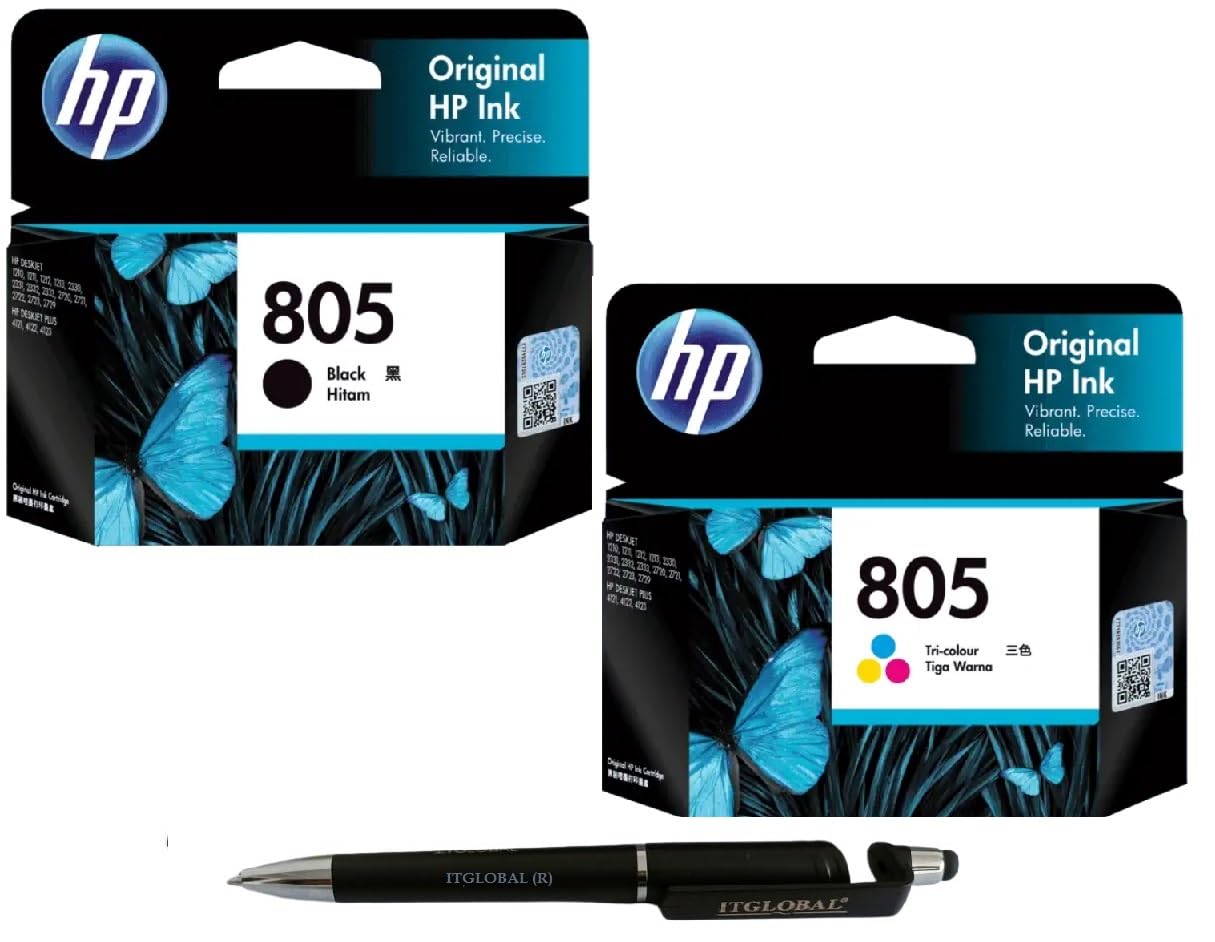 See full amazon price history chart for HP 805 Ink Cartridge (Black & Colour) (Set of 2) with 3in1 Multi-Function Mobile Phone Stand, Stylus Pen, Anti-Metal Texture Rotating Ballpoint Pen (Very Colors) HP 805 Ink Cartridge (Black & Colour) (Set of 2) with 3in1 Multi-Function Mobile Phone Stand, Stylus Pen, Anti-Metal Texture Rotating Ballpoint Pen (Very Colors) (B0CP7BQP6N) Amazon Price History, Amazon Price Tracker