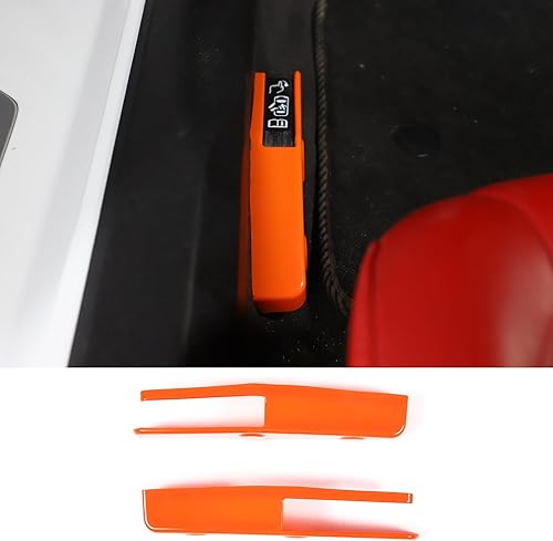 Miniatura 8 de Cubierta de interruptor de apertura forzada para puerta compatible con Chevrolet Corvette C8 2020-2023, cubierta de interruptor de bloqueo de puerta