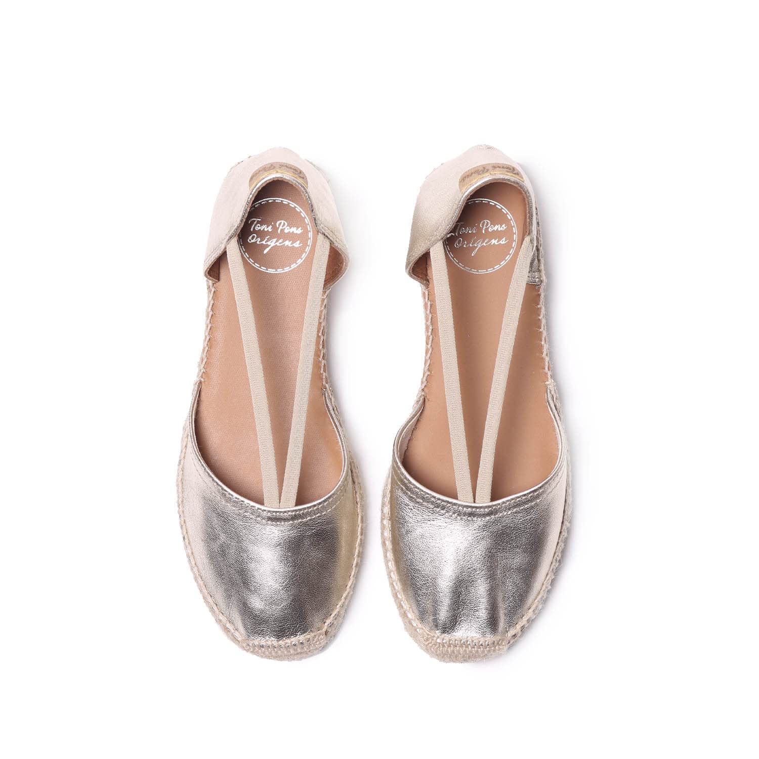 TONI PONS ERLA - Espadrille für Damen in Uni-Tönen Veloursleder.