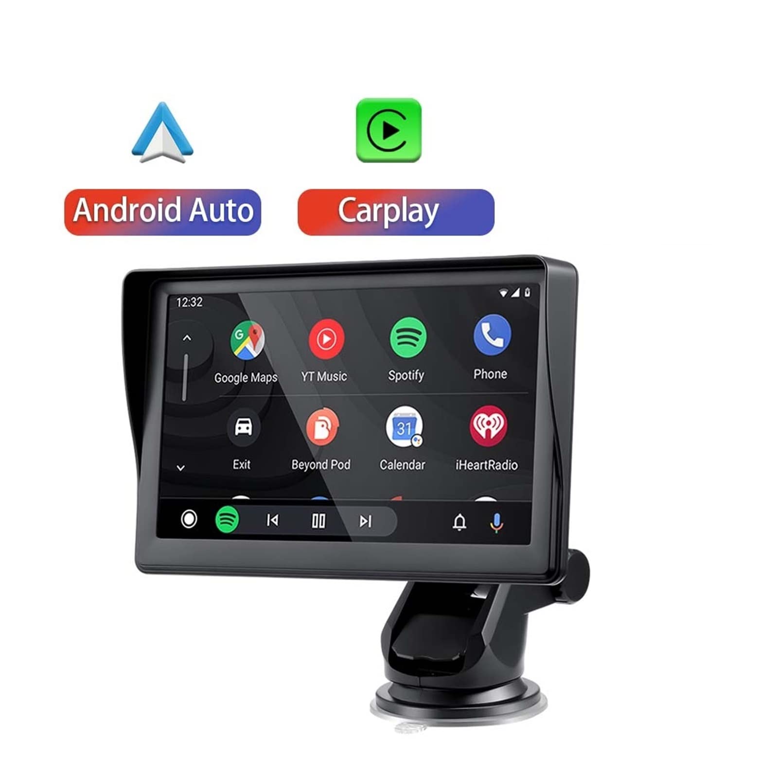 7インチユニバーサルメディアプレーヤー（CAR PLAY,Android AUTO対応） ユニバーサルメディアプレーヤー,7インチ,ワイヤレス,Android,CarPlay