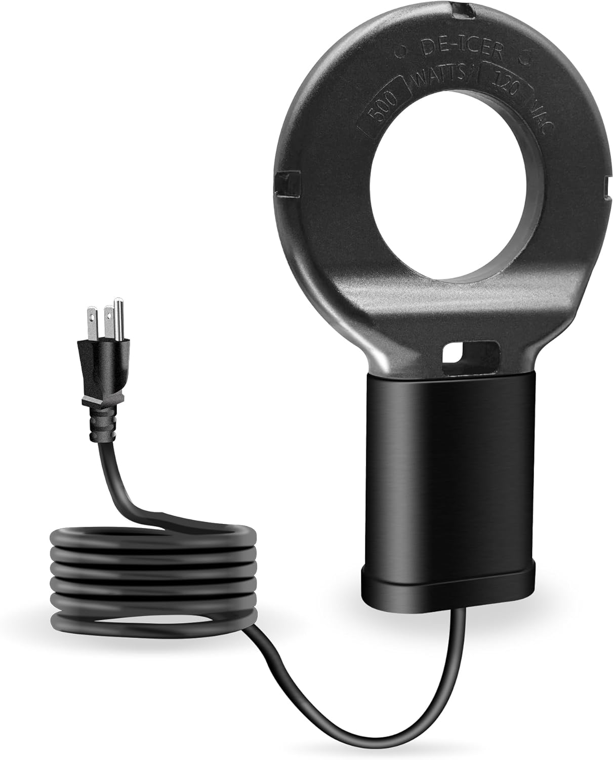 Eggluuz 500W Thermostatic Cast Aluminum Submersible De-Icer for Chicken Waterers, Livestock Tanks & Bird Baths - Freezes to 10°F