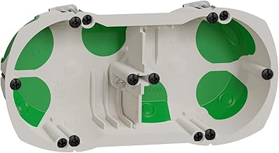 Schneider Electric - Multifix air, boîte étanche 2 postes entraxe 71mm, diam. 67 mm, prof. 40 mm - IMT35000
