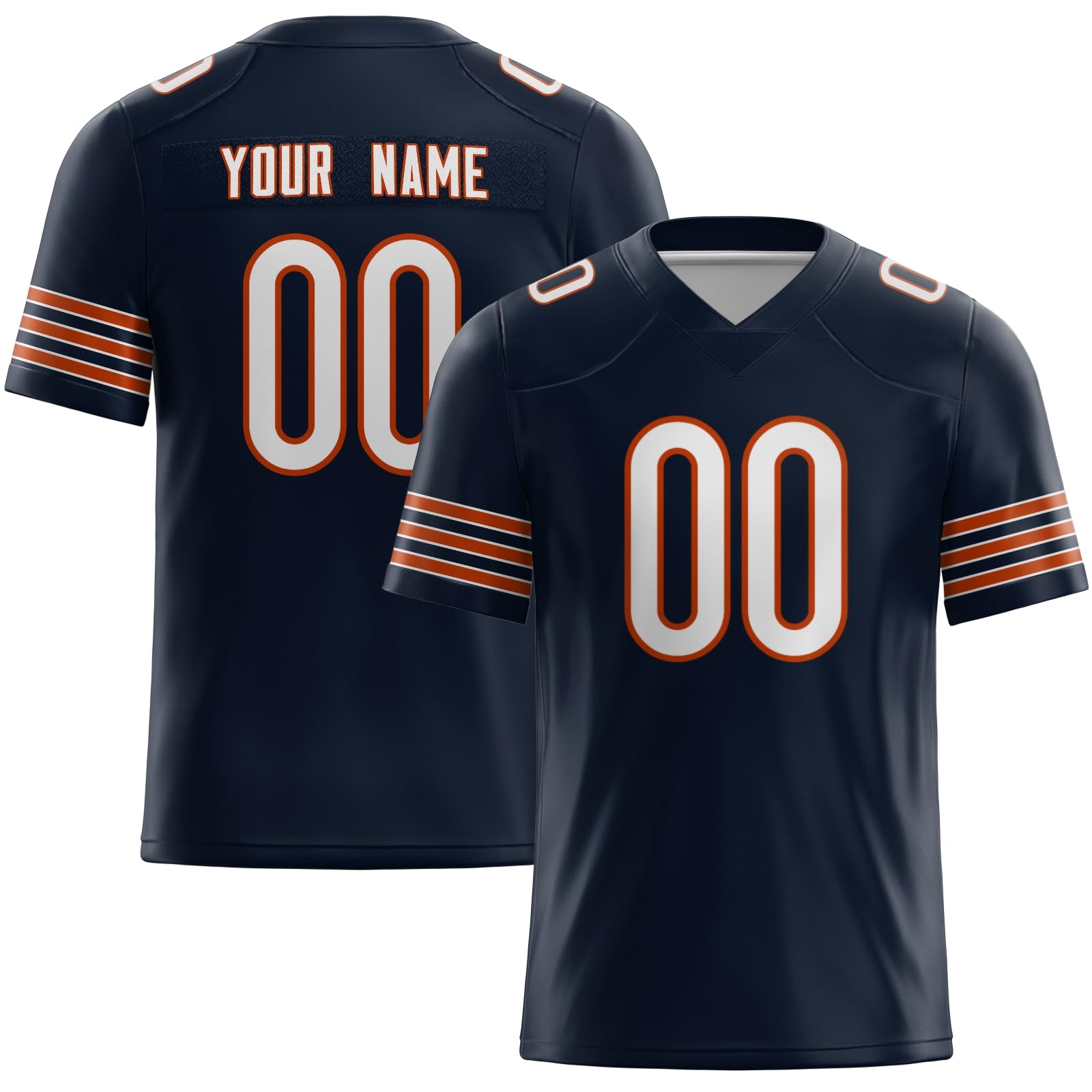 Custom Football Jersey Personalized Football Jerseys Stitched/Printed Team Name Number Logo for Men Women Kids
