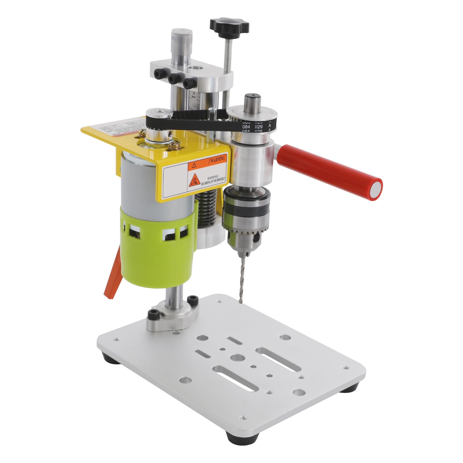 Mini Drill Workstation,Bench Electric Drill Press Precision CNC Table, Free Standing Mini Press Work Station 360° Rotary Tool Workstation Stand for Small Crafts, Wood, Plastic,Soft Metal