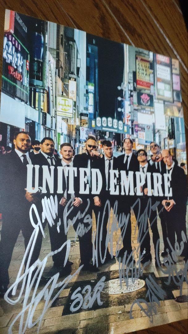 UNITED EMPIRE 直筆サインポートレート UNITED EMPIRE 直筆サインポートレート