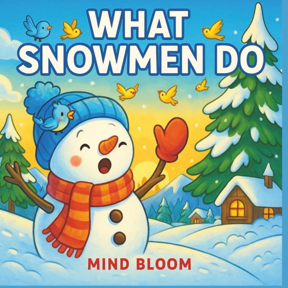 What Snowmen Do : Join the snowmen in their secret world of wonder and imagination: They sip cocoa, skate across frozen ponds, and build snow-castles ... an adventure filled with laughter and friends