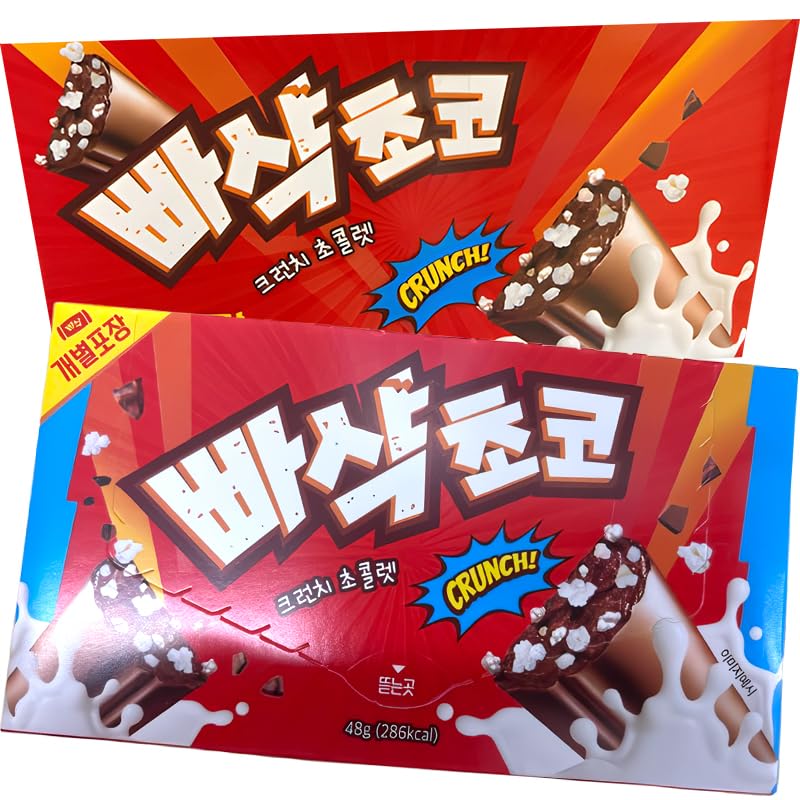 Amazon | クランキー チョコ 単品(ランダム) 48g 韓国お菓子